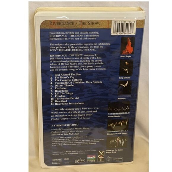 Riverdance - The Show (VHS, 1996, Clam Shell Case) Special edition Org. Dublin - Picture 2 of 9